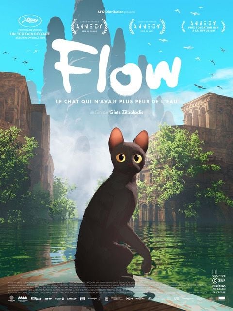 Flow, le chat qui n’avait plus peur de l’eau Flow, le chat qui n’avait plus peur de l’eau